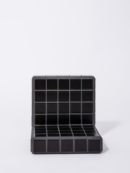 L Shaped Grid Shelf