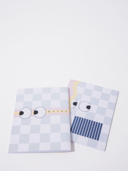 Checks and Eyelids Notebook