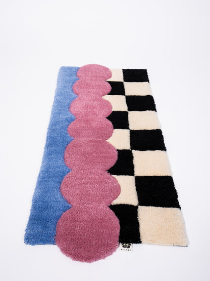 Checkerboard Tufted Rug