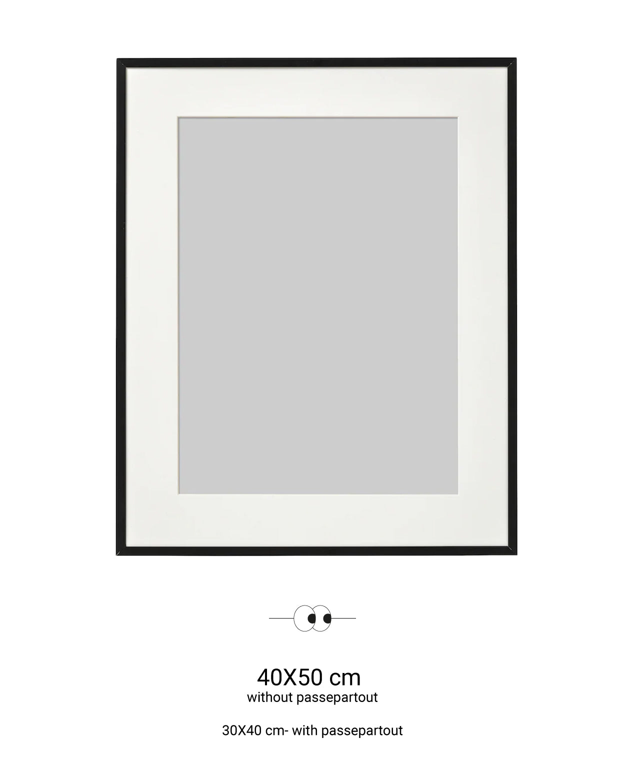 Framed Art Print Abstract Layers