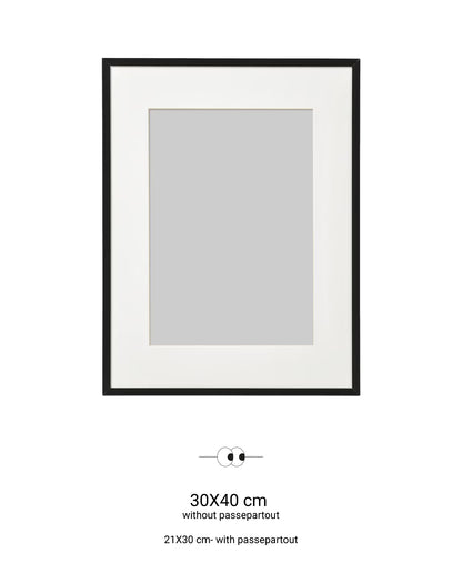 Framed Art Print Grid Blossom