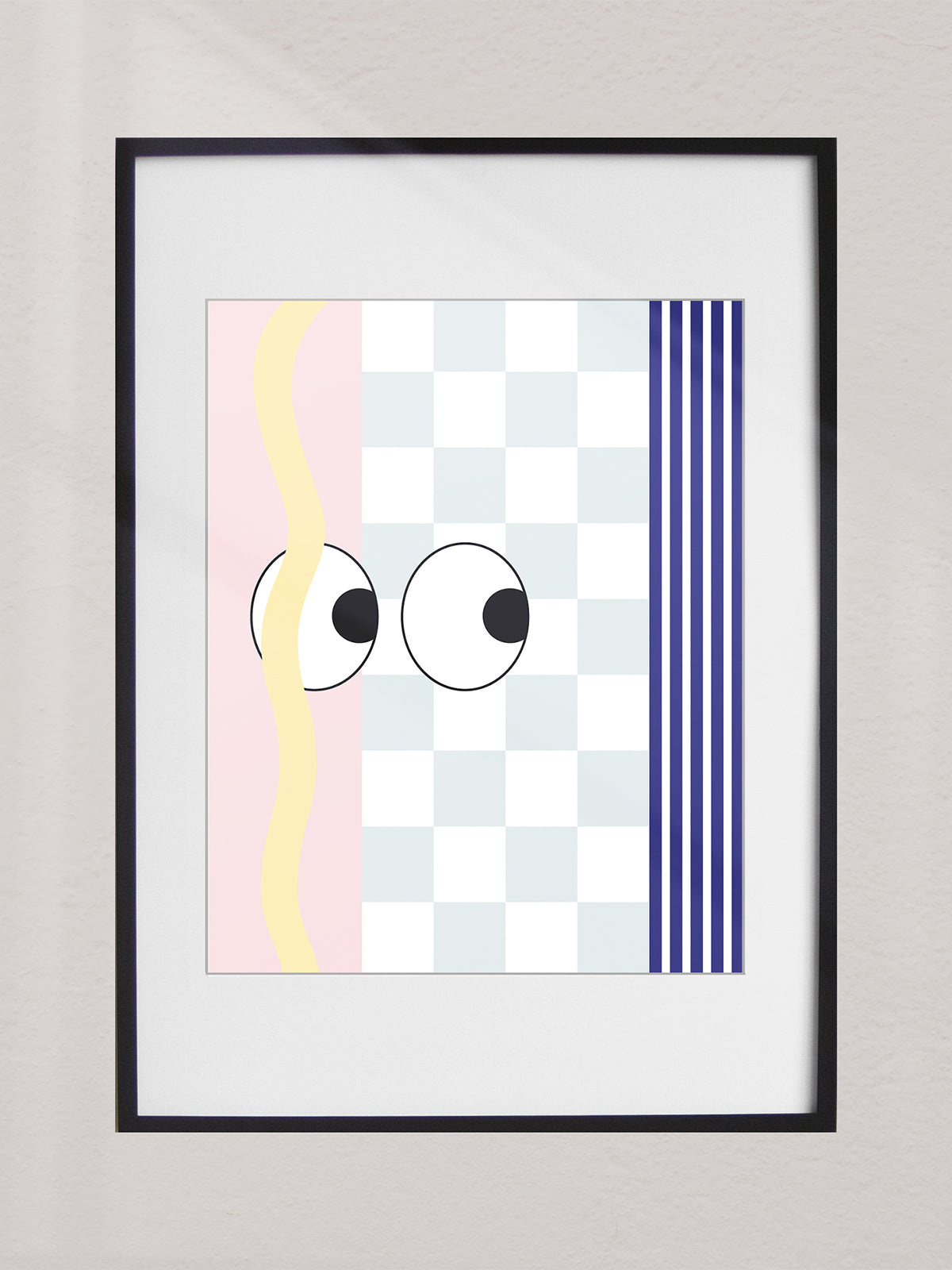 Framed Art Print Looking Right At You