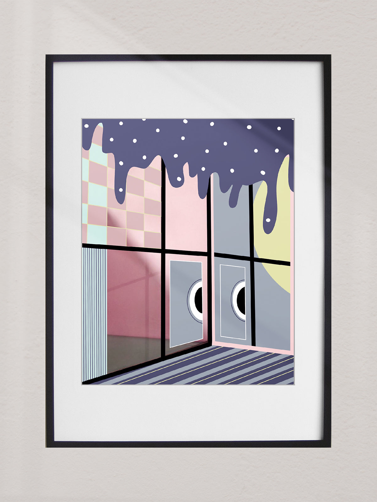 Framed Art Print Hide and Seek